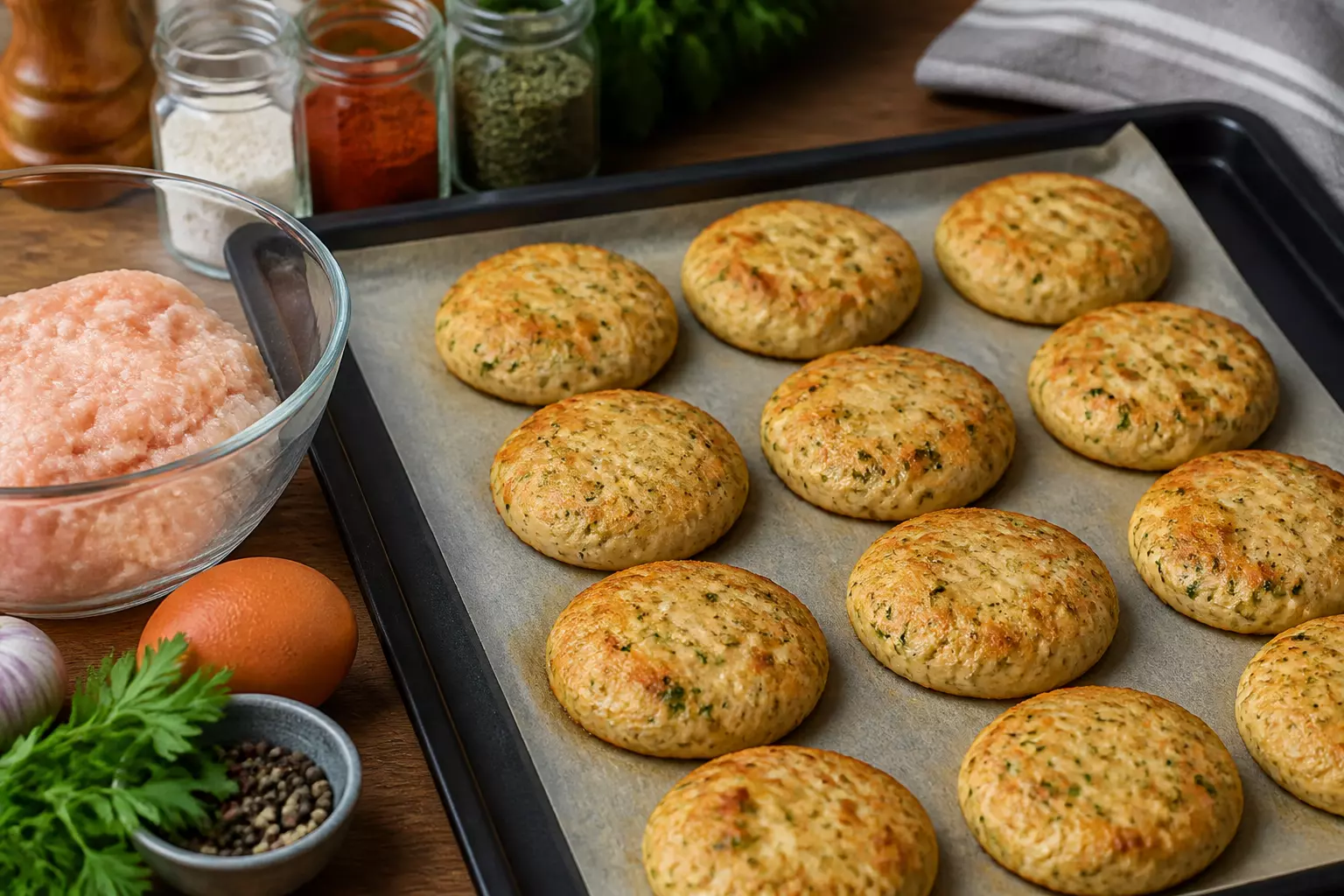 Откройте для себя секреты запекания куриных котлет на пергаменте — вкусно и без масла!